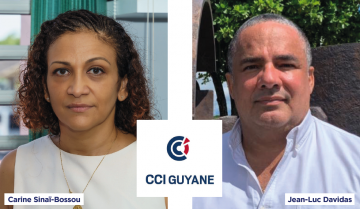 Carine Sinaï-Bossou vs Jean-Luc Davidas. C'est la 3e fois d'affilée que les deux têtes de liste s'affrontent pour ces élections à la CCI après 2016 et 2017.