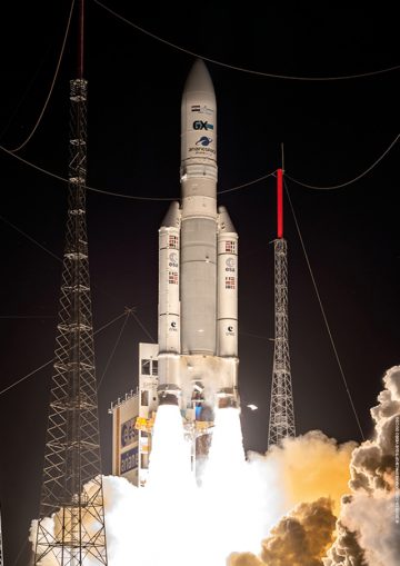 Ariane 5 effectuera son premier envol de l'année le 22 juin prochain.